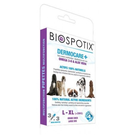 BIOGANCE - Pipettes grands chiens DERMOCARE +