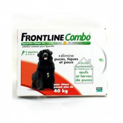 FRONTLINE COMBO - Chiens de 40 à 60 Kg - Pipettes