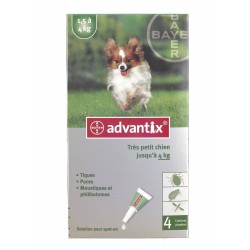 ADVANTIX 40 - Très petit Chien de 1.5 à 4 Kg