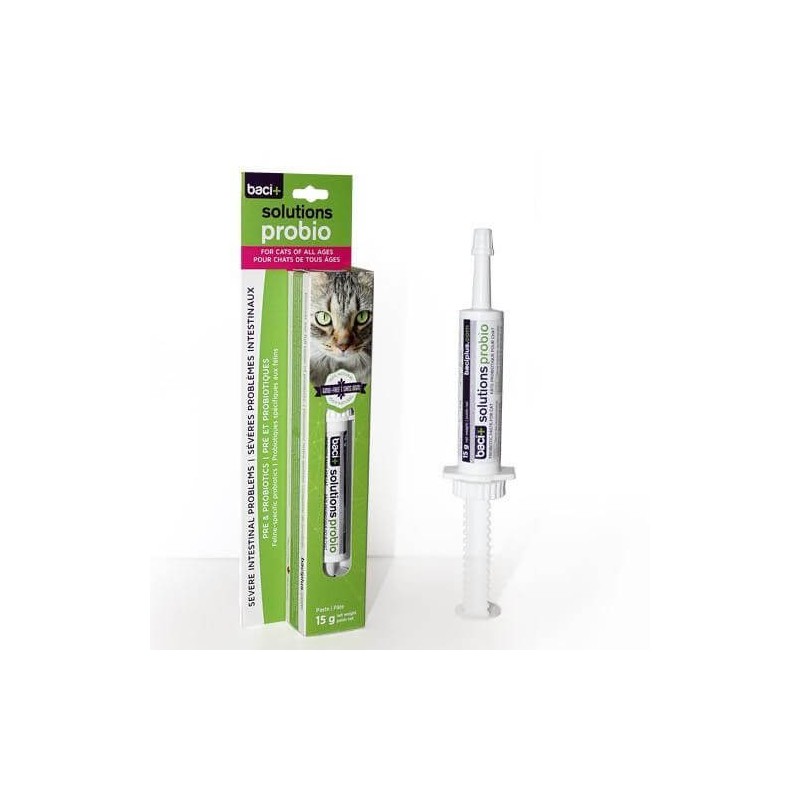 SOLUTION PROBIO | Pâte probiotiques pour chats de tous âges en tube