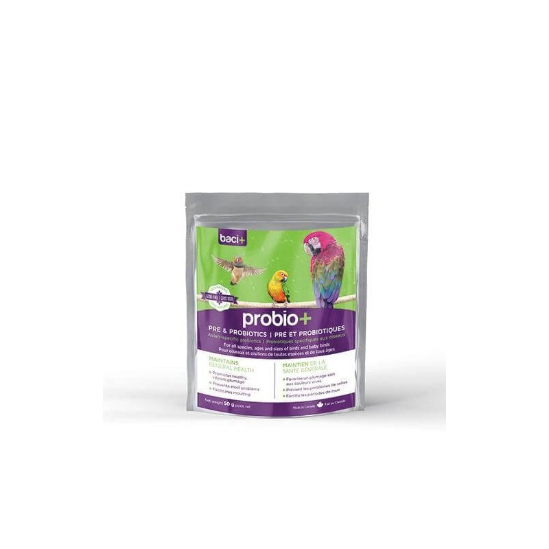 probio+ | Prébiotiques et probiotiques pour oiseaux